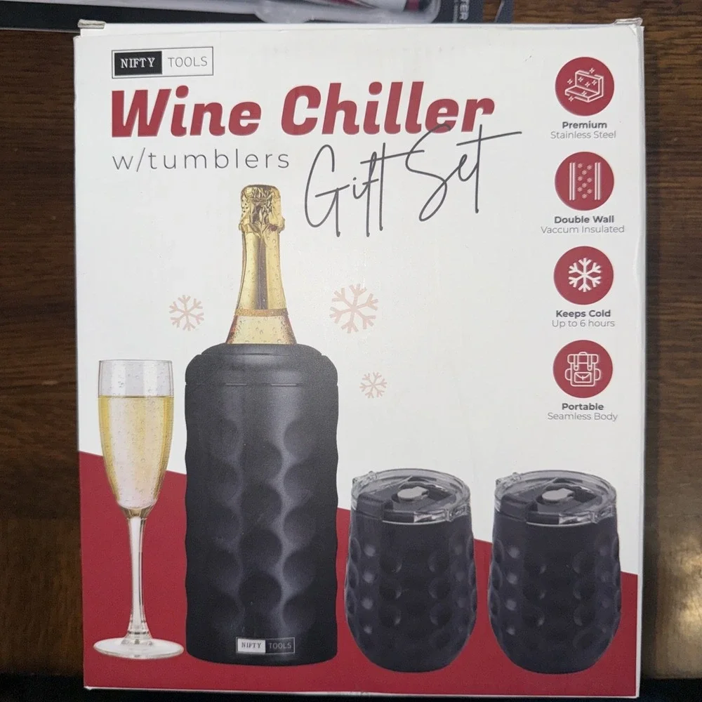 Nifty Tools Wine Chiller Gift Set